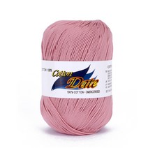 [니트박스 뜨개실] 데이트 면사, 901.인디핑크, 1개