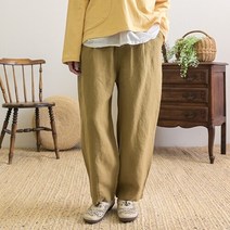 내추럴가든 데이 밴딩 린넨 팬츠