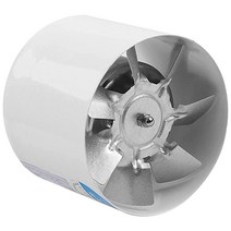 4 Inch Inline Duct Fan Air Ventilator Metal Pipe Ventilation Exhaust Fan Mini Extractor Bathroom Toi, [1] 네이비 블루, 1개