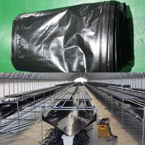 수동개폐기 하우스자재 환기 조립식, 450g, 물받이 450g