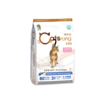 캐츠랑 NEW 전연령 올라이프 고양이 건식사료, 0   chicken(닭), 2kg, 2개