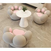 패브릭 소파 고양이 발 거실 인테리어 디자인 필링, B 그린