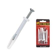 수지매트 타격앙카 6x25mm 칼블럭 석고보드벽 콘크리트벽, 1개