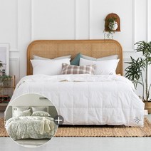 [소프라움XCJ 단독구성] 폴란드 간절기 구스이불+호웰 이불세트 싱글/퀸/킹, 싱글세트