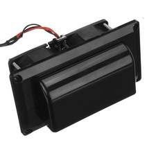 눈치우는기계 캠핑용청소 차량소형고출력청소기12V 캐러밴 Motorhome 트레일러 측면 공기 환기 배기 팬 송, 01 Black