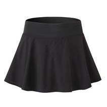 여성테니스복 테니스상의 바지 나시 스포츠 피트니스 요가 짧은 치마 배드민턴 통기성 빠른 건조 스포츠 안티 노출 스커트