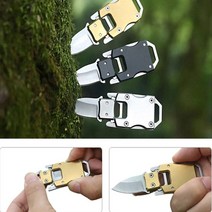 포켓나이프 전투 방어 폴드 싸움 생존 캠프 휴대용 칼, 골드BL04048