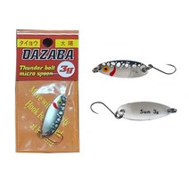 썬베이트 마이크로스푼 송어용 루어 스푼 3g, 110, 1개