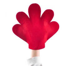 유치원행사 빅사이즈 손모양 부직포장갑 매스게임 손바닥장갑 대기업 학교