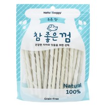 새끼강아지 훈련용 그레인프리 우유개껌 덴탈껌 간식 플라그오프껌 3개월, 1개