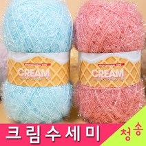 (3시이전 당일발송) 크림수세미 크림웰빙 수세미실 (10+1개덤+vip날개사) 연일섬유 털실 뜨개실 아이스크림컬러 연일 수세미, 22.코랄