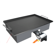 버블 호떡 대형 철판 뚜껑 주점 닭갈비 토스트 분식집, 70x40x8mm  단일 스토브