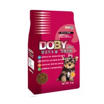 강아지 도비 양고기 3kg 1P 소형견 애견 건식 사료 _ 20230203EA, 쿠팡 본상품선택