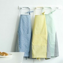 오즈리빙 수건앞치마 타올 극세사 방수 주방 어린이집, 베스트피플 수건앞치마 그린
