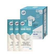 위드 KF94 마스크 대형 보건용 황사방역 비말차단 국산, KF94 위드 마스크 화이트 대형 100매