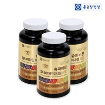 [종근당건강] 슈퍼비젼 멀티비타민 미네랄 로얄 3병 총 18개월분, 슈퍼비젼 멀티비타민18개월분