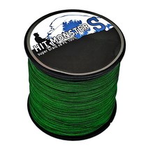 히트몬스터 100% PE 8합사 합사줄 300m, 포레스트그린
