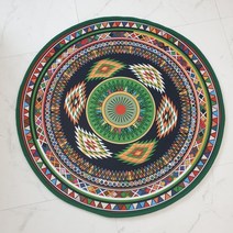 타로 스프레드천 러그 인디안 그린, 에스닉레드