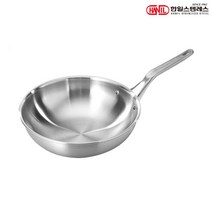 한일스테인레스 한일스텐레스 바이올렌 통5중 IH 궁중팬 26cm 스텐 웍팬 볶음팬 인덕션용, 단일옵션