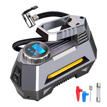 차량용 에어 컴프레셔 12V DC DC 12V 150PSI 휴대용 공기 압축기 펌프 자동차 타이어 팽창기 디지털 압력, 01 Digital