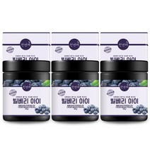 천연채 빌베리 분말가루 150g x 3통 (450g), 3개