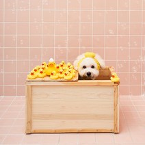 강아지 히노끼욕조 편백나무스파 고양이목욕 애견목욕 히히노끼 욕조, 히히노끼 덮개추가