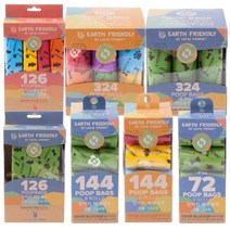 로얄프랜드 풉백 배변봉투 리필 72매 126매 144매 324매 생분해성 똥봉투 친환경 똥츄 산책하는 행복한 강아지 산책 필수품 애견 푸푸백 풉백배변통, 배변봉투 리필 4컬러 144매