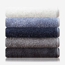 송월타월 솔리드 뱀부얀 혼방사무지190g, 1개, 연회색