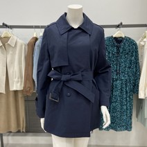 꼼빠니아동아강북점 꼼빠니아 카라 벨트 하프 트렌치코트