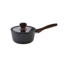 4T 두꺼운 두께 눌러붙지않는 고급 후라이팬 냄비 IH, 냄비-편수18cm
