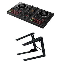 Pioneer DDJ-200 및 키타니 노트북 스탠드 LT-100B 세트