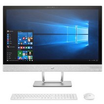 HP 일체형PC Pavilion 24-R170KR (i7-8700T DDR4 8G 60.45 cm WIN10 SSD 128GB + HDD 2TB), 기본형