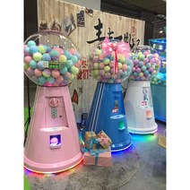 사탕뽑기기계 사탕 뽑기기계 캡슐뽑기기계 미니뽑기기계 문방구뽑기기계 인형뽑기 뽑기 캡슐 뽑기장난감 인플루언서 대형 거품기 상업용 라지 커스텀 렌탈 커플 관광지 코드 스캔 코인 게임기, 미니허리머신 70*70*180