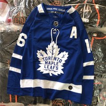 NHL 북미 아이스하키복 빅사이즈 반티 박스티 긴팔 맨투맨 루즈핏