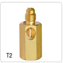 진공 지 냉매 R22 조절 펌프 HVAC 냉동 수리 신제품, 2.T2 1PCS