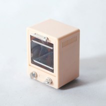 미니어쳐 가구 미니 오븐 리틀미미 실바니안가구 콩지래빗 오비츠11, 핑크 전자레인지