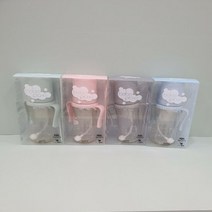 아가방 베베리쉬 추 빨대컵 77M082402, 300ml, 그레이