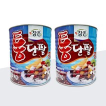 참존 통단팥 골드 3kg (2개세트) 빙수팥 통조림팥, 단품