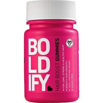 미국직구 BOLDify Biotin Gummies (5000 mcg) 비건 & 슈가 프리 Gummies All Natural 스킨 & 헤어 비타민 (Strawberry) 패스트 연기 평생 보증 1개월 공급, 수량, 상세참조