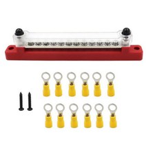 캠핑카부품 카라반장비 요트 버스 바 방향 자동차 스트레이트 의 노란색 터미널, 12 ways-Red