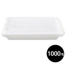 스카이 일회용품 위생 도시락 용기 김밥 유부초밥 포장 1000개입