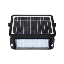태양광 벽등 센서등 10W 가로등 정원등 LED 투광등, 단품
