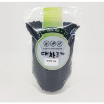 지리산 국산 프리미엄 대용량 쥐눈이콩 대찬농가 검은콩 서목태 약콩 속파란 청약콩 건강 콩, 국산 프리미엄 쥐눈이콩, 1kg, 1개