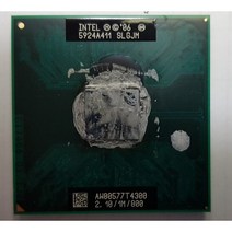 CPU 중고 INTEL SLGJM 노트북용 T4300 478pin 2.1GHz