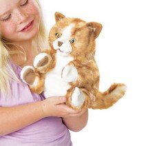 인형극 구연동화 손인형 고양이 22cm 육아용품 구전동화 소근육 어른아이