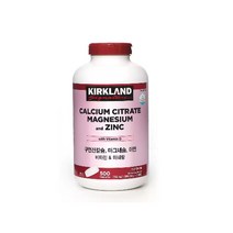 코스트코 커클랜드 구연산 칼슘 1 586.2mg x 500정