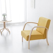 1인 2인 미니 원목 패브릭 쇼파 1인용 2인용 푹신한 구름 디자인 다이닝 소파, 아이보리