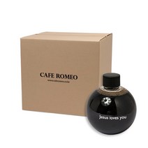 카페로메오 더치병 250ml 교회용기(볼형) 100P 더치커피병 페트병 커피병