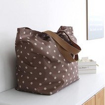 방수코팅 도트빅백(2color)큰가방 여행보조가방