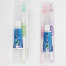 웰하임 LG페리오 휴대용 칫솔치약세트 20g 케이스형, 2p